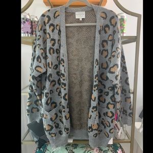 VICI - HAYDEN LOS ANGELES leopard cardigan.
